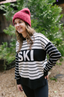 Callie Ski Sweater - Summit Stripe