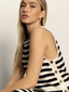 City Summer Striped Tank