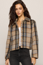 Petra Shrunken Plaid- Light Toffee