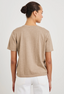 Cotton Cashmere Tee - Heather Oat