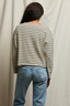Briana French Terry Stripe Top