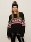 Send It Sweater - Red/Black