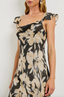 Marigold Dress- Charcoal Lily