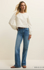 Tatiana Embroidered Cropped Top - White