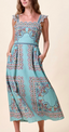 Veronique Ankle Dress- Bleura