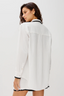 Idania Blanket Stitch Top - White