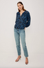 Indi Blouse - Midnight Silhouette Floral