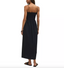 Cornelia Poplin Midi Dress - Black