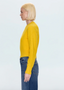 Sara Shrunken Crew Neck - Citron
