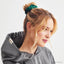 Elf x kitsch Scrunchies 2pc - White & Green