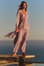 Violet Caftan Dress