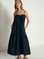Meadow Dress - Navy Night Sky