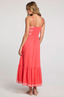 Zaelia Midi Dress - Ruby