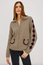 Rhea Sweater- Horseshoes