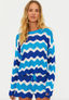 Beach Sweater Riviera Waves