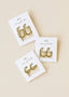 Gold Hoop - Large Rectangle