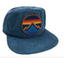 Aviator Nation Mountain Corduroy Trucker Hat - SEA BLUE