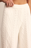 Gemma Cable Pant - Vanilla Ice