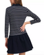 Sinead Mini Dress - Black Stripe
