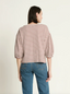 Sandra Boatneck Top - Sable Stripe