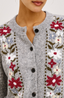Millie Cardigan - Grey Flora