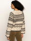 Fairisle Crew Neck Sweater - Oatmeal