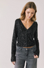 Sparrow L/S Sequin - Black