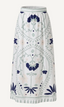 Juliet Ankle Skirt- Liliana Blue Surf