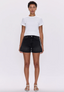 Saige High Rise A-Line Short - Glamour