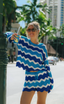 Beach Sweater Riviera Waves