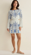 Tahina Palm Mini Dress