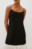 Chandra Dress - Black/Ivory