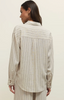 Alfie Striped Button Up - Linen