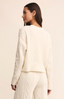 Elsa Cable Cardigan - Vanilla Ice