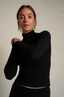 Dana-LS Turtleneck-True Black