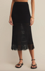 Flynn Midi Skirt - Black