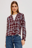 Hunter Shirt- Plum Cream