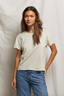 Harley Cotton Boxy Crew - Oatmeal