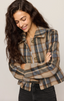 Petra Shrunken Plaid- Light Toffee