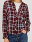 Hunter Shirt- Plum Cream